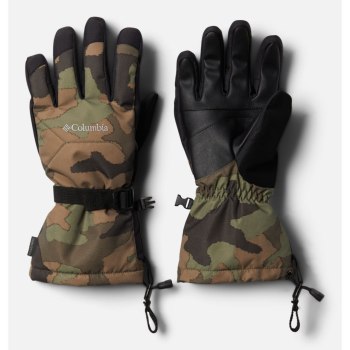 Columbia Whirlibird, Guantes Grises Verdes Camuflados Para Hombre | 574683-ZUI